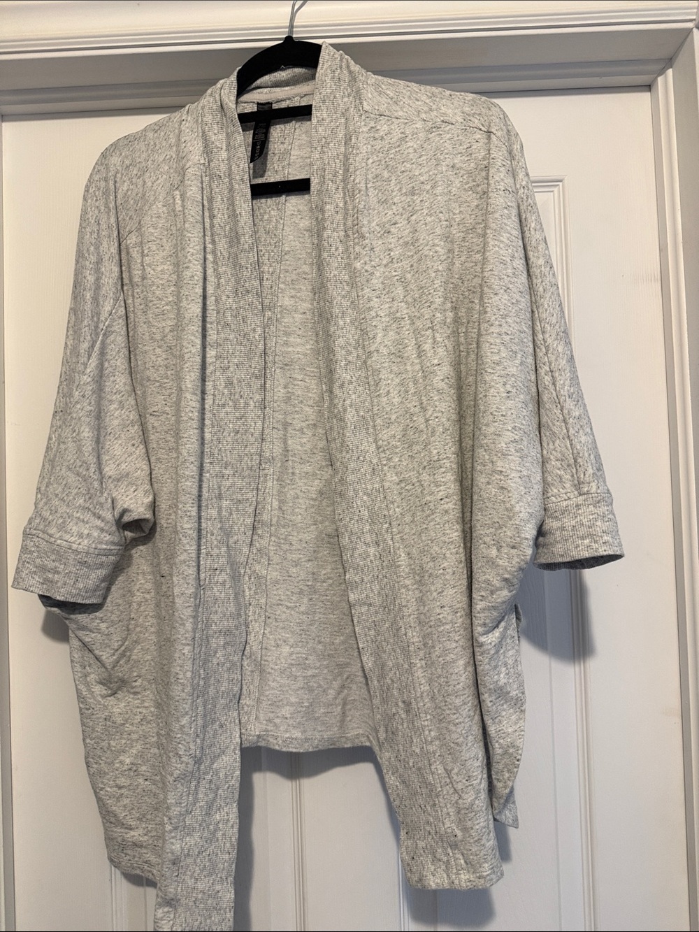90 Degrees short sleeve cardigan size large oversized